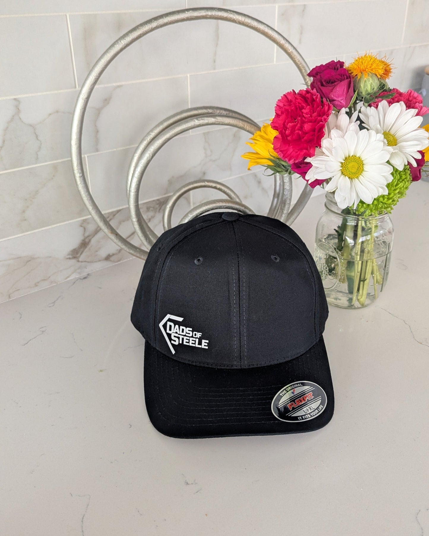 White & Black DoS Hat