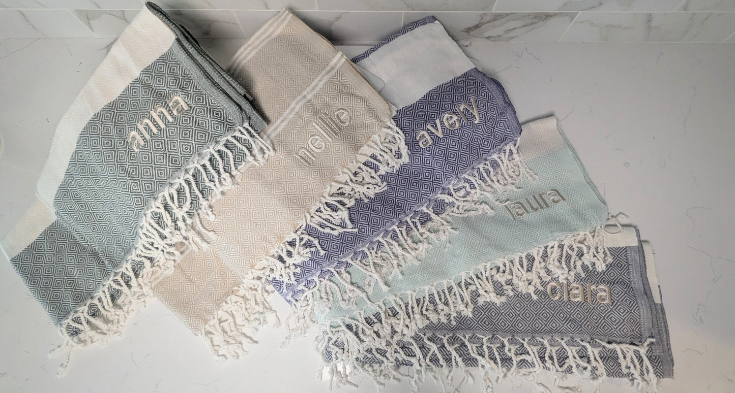 Turkish Towel Embroidery