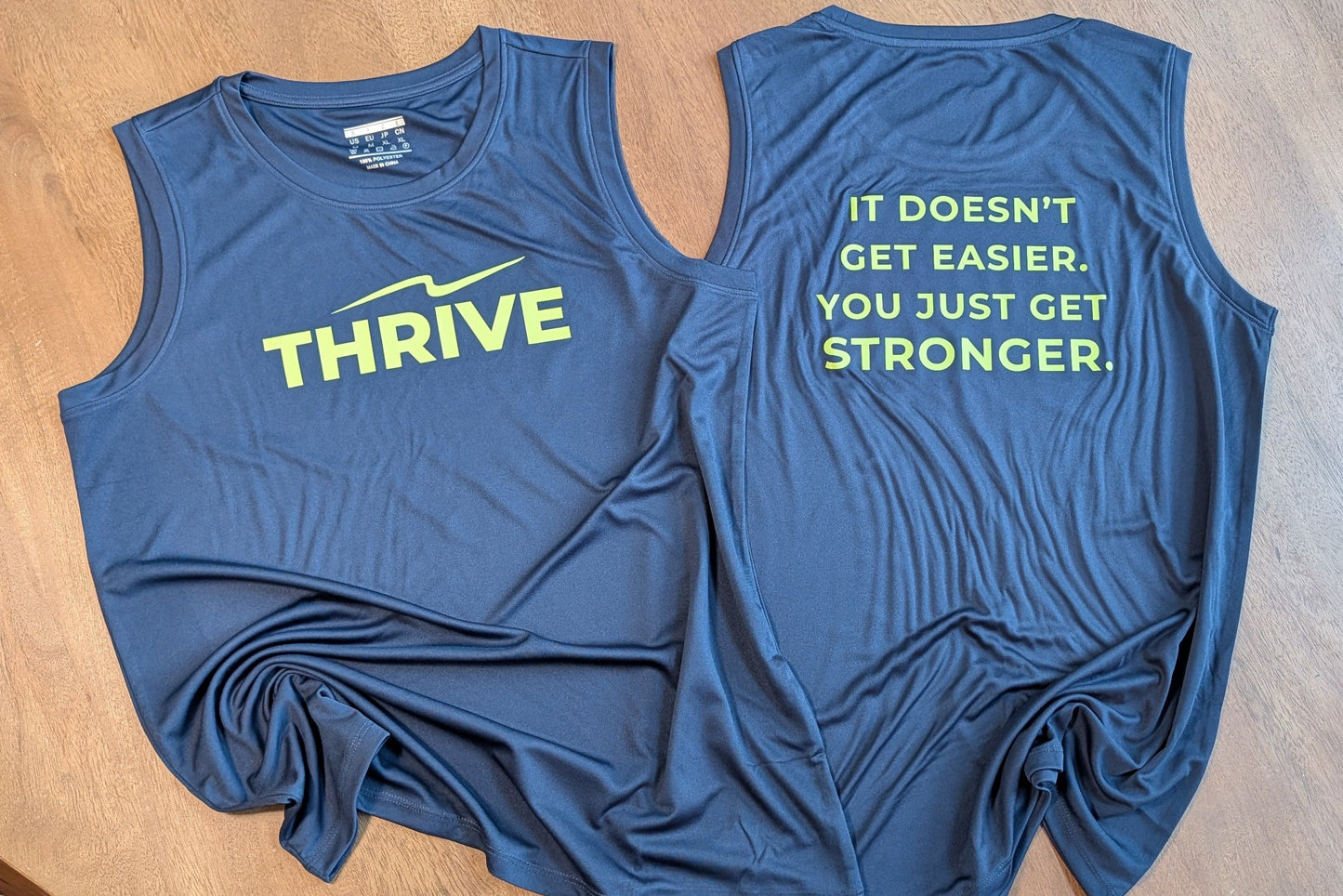 Thrive Women's Tank Large Center Chest Logo