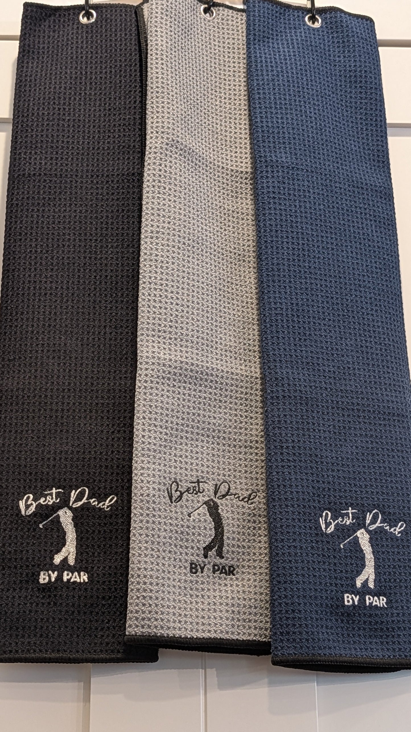 Best Dad by Par Golf Towels