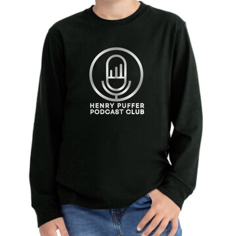Henry Puffer Podcast Long Sleeve Black
