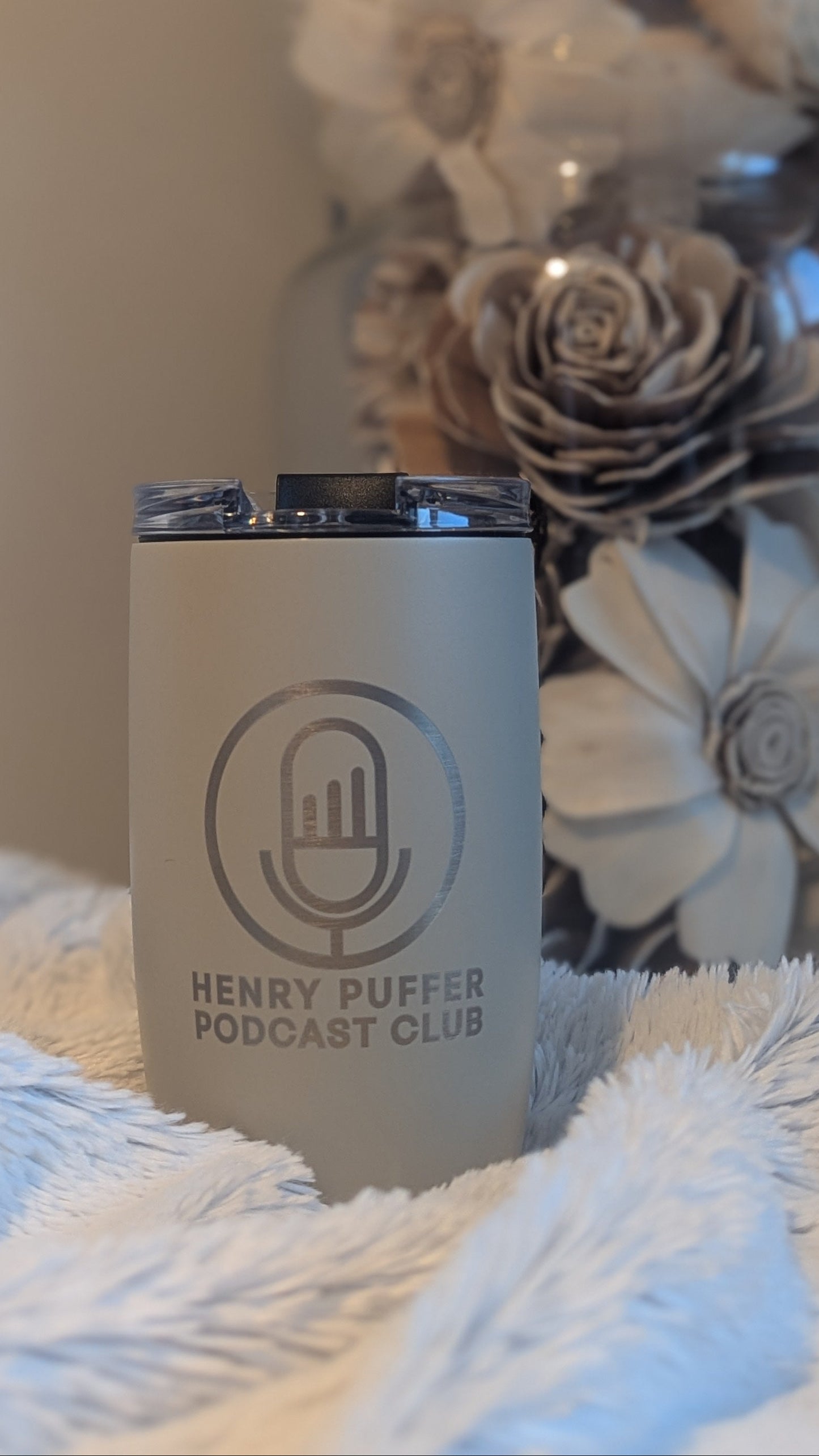 Henry Puffer PODCAST Mug (Almond Birch)