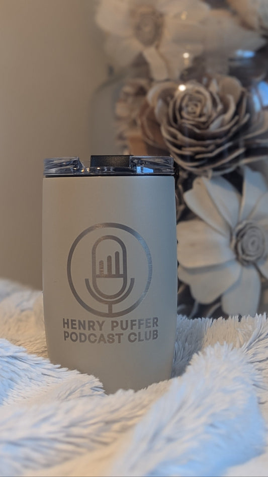 Henry Puffer PODCAST Mug (Almond Birch)