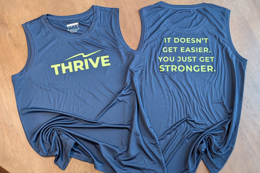 Thrive Women's Tank Large Center Chest Logo