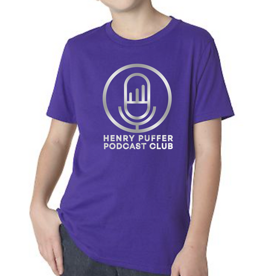 Henry Puffer Podcast Purple Tee