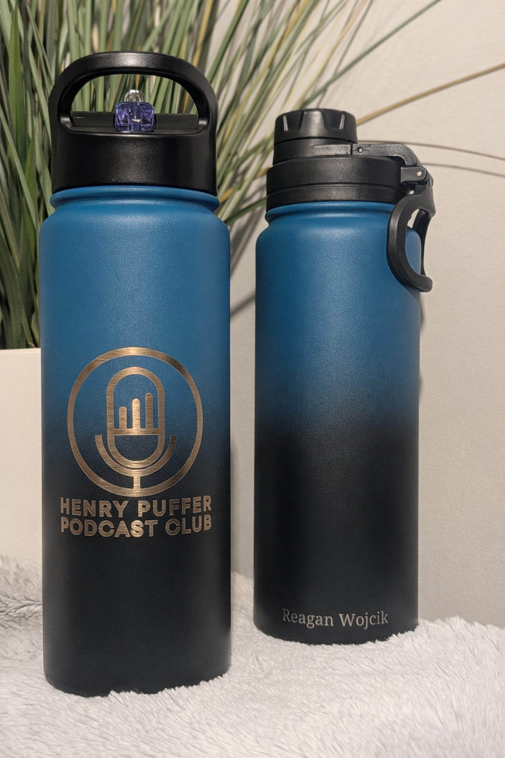 Henry Puffer PODCAST Water Bottle