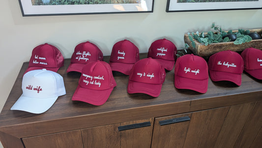 Bachelorette Hat Embroidery