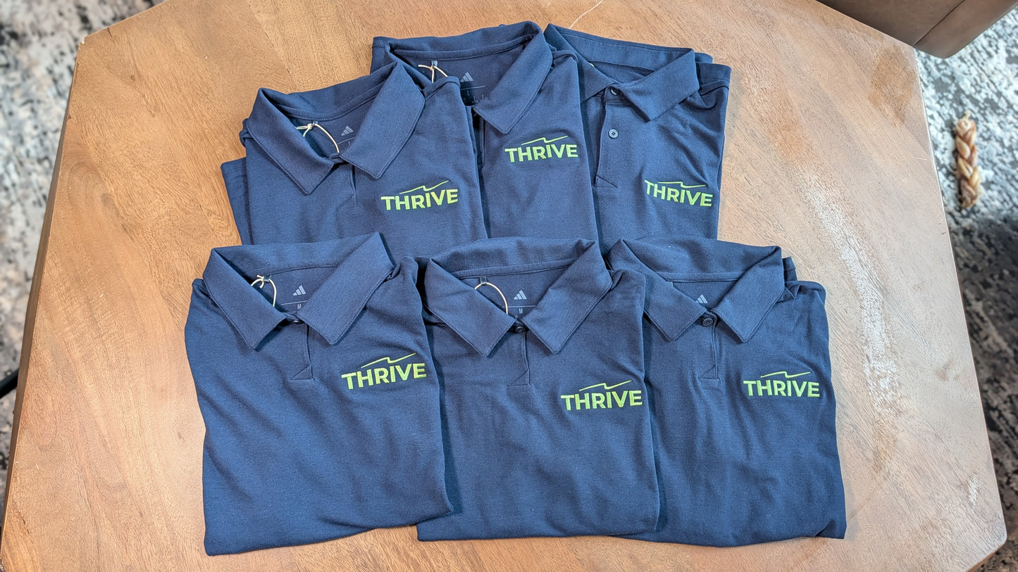 Thrive Men's Embroidered Polo