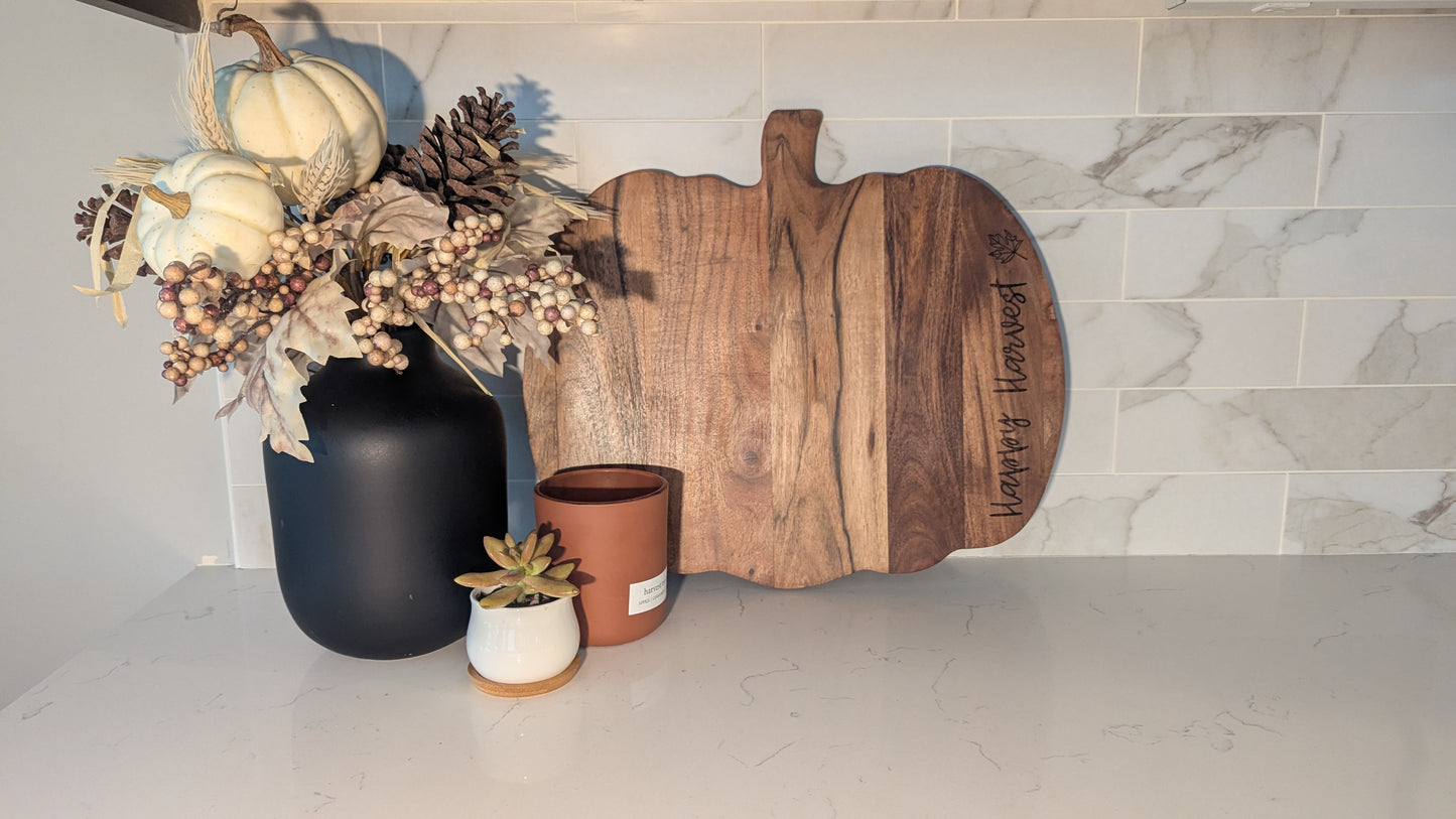 Happy Harvest Charcuterie Board